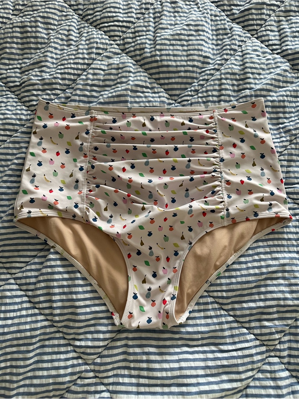 Kortni Jeane Large Mini Fruit Salad Ruched 2.0 Bottoms